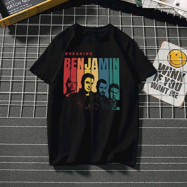 Breaking Benjamin T-Shirt, Breaking Benjamin Gift-image