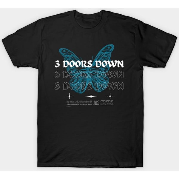 3 Doors Down // Butterfly - 3 Doors Down - T-Shirt-image