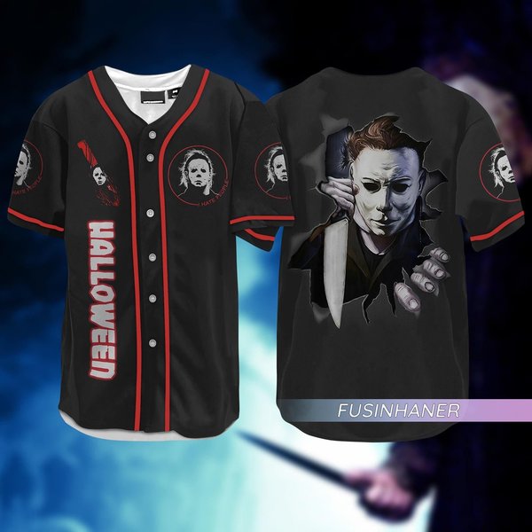 Michael Myers Baseball Jersey, Michael Myers Shirt-image