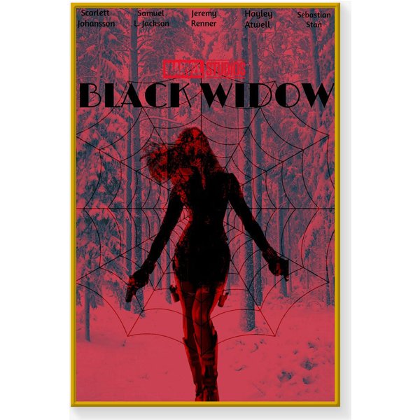 Black Widow Poster, Movie Poster-image