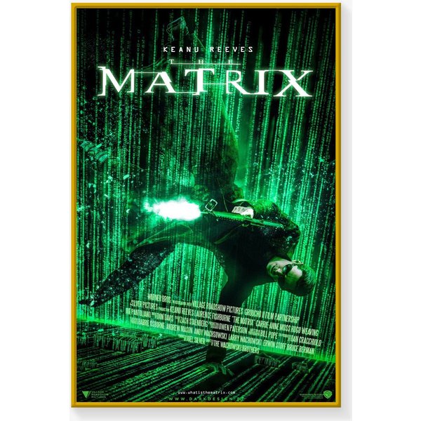 The Matrix Poster, Movie Poster-image