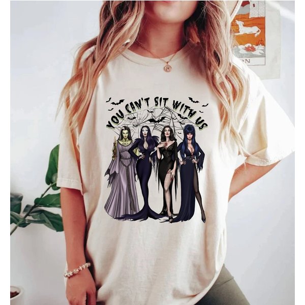 You Can't Sit With Us Shirt, Ghoul Gang Halloween Shirt-image