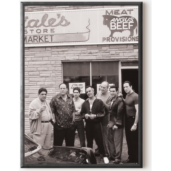 The Sopranos Premium Art Print | Tony Soprano Hbo Movies & Tv Wall Art, Posters-image