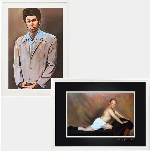 Seinfeld A3 Prints - Cosmo Kramer / George Costanza-image