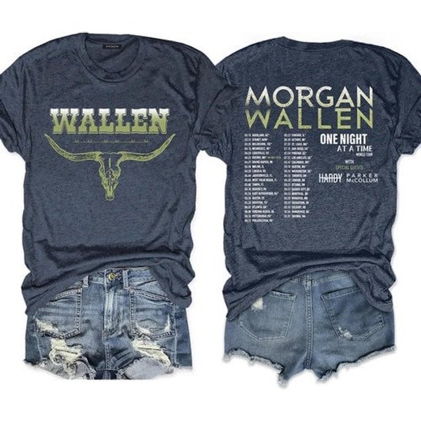 Wallen Western Tour 2023 Merch,Country Music T Shirt-image