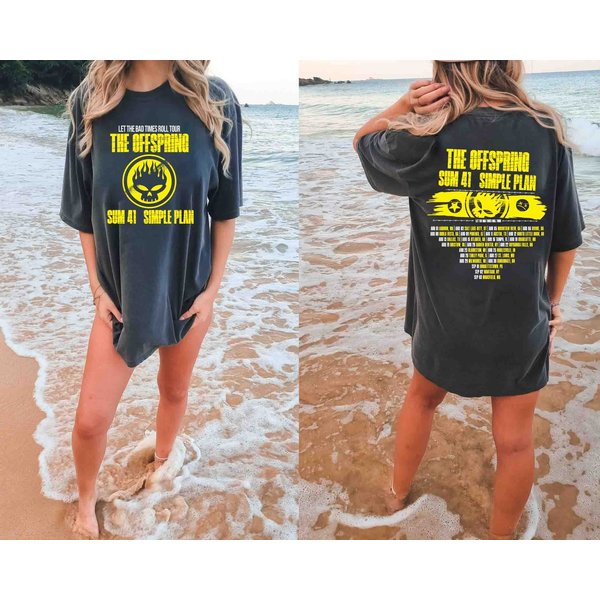 The Offspring Let The Bad Times Roll Tour 2023 Shirt, The Offspring 2023 Concert Shirt-image