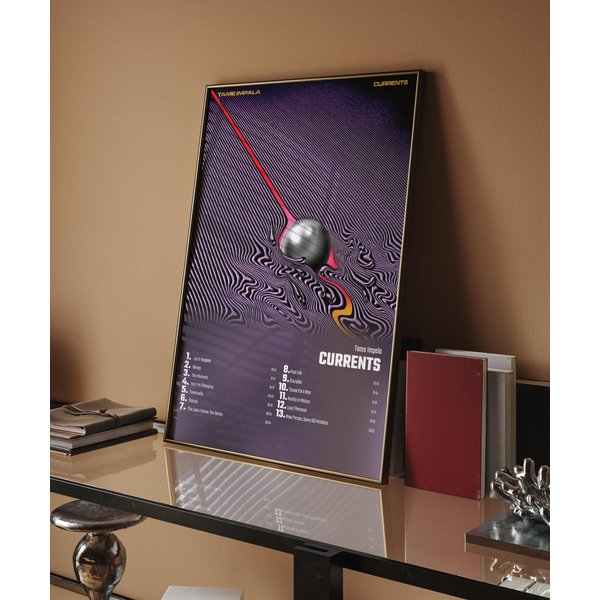 Tame Impala - Currents | Album Cover Poster For Home Wall Art-image