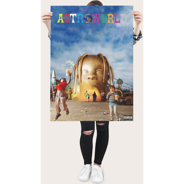 Travis - Astroworld / Premium Poster-image