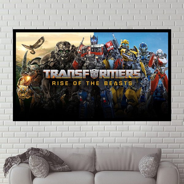 Transformers: Rise Of The Beasts Movie Poster High Quality Print Photo Wall Art Silk Multi Size 2023 Transformers Poster For Gifts-image