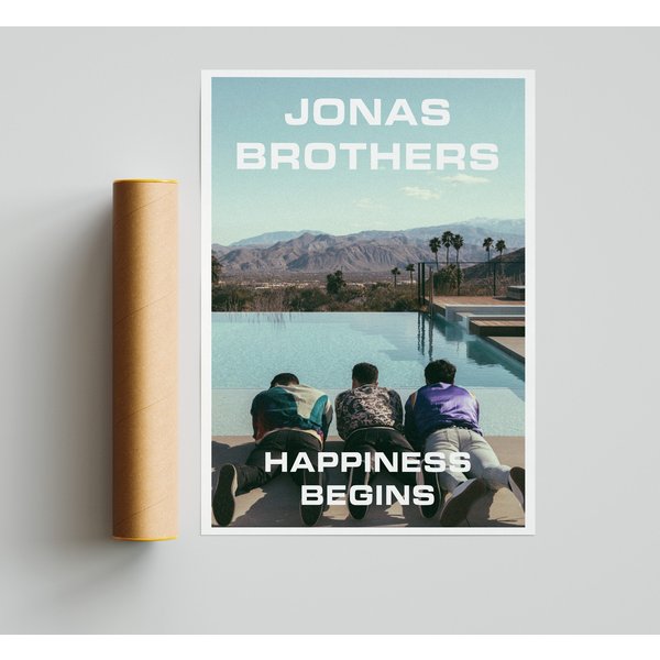 Jonas Brothers - Happiness Begins Album Poster-image