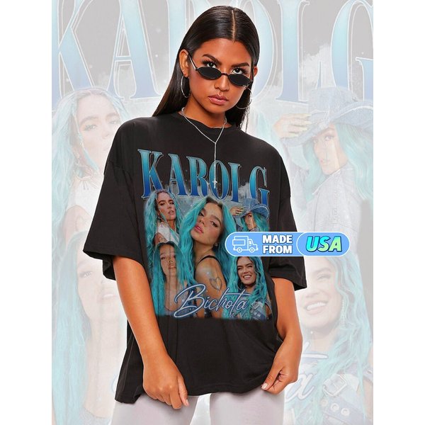 Karol G Singer Shirt, Concert World Tour Tee-image