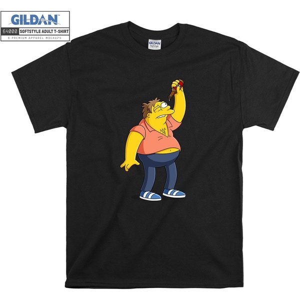 The Simpsons Barney Gumble T Shirt-image