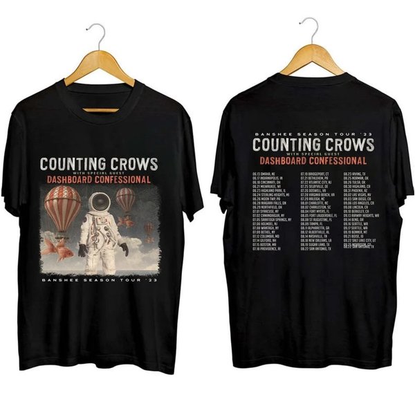 Vintage Counting Crows Banshee Season Tour 2023 Shirt-image