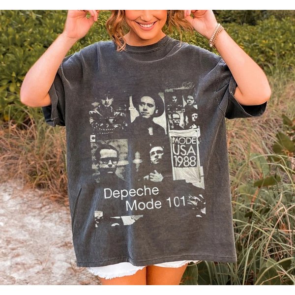 Vintage Depeche Mode Shirt, Depeche Mode Tour 2023 Tshirt-image