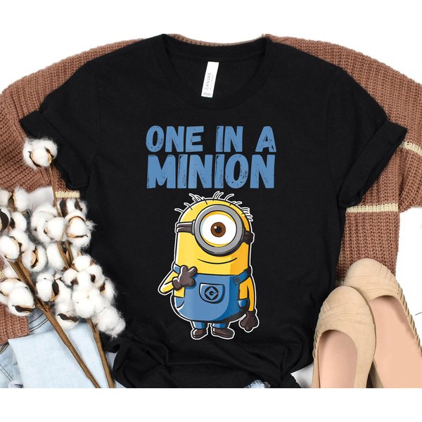 Despicable Me Minions Stuart One In A Minion Graphic T-Shirt-image
