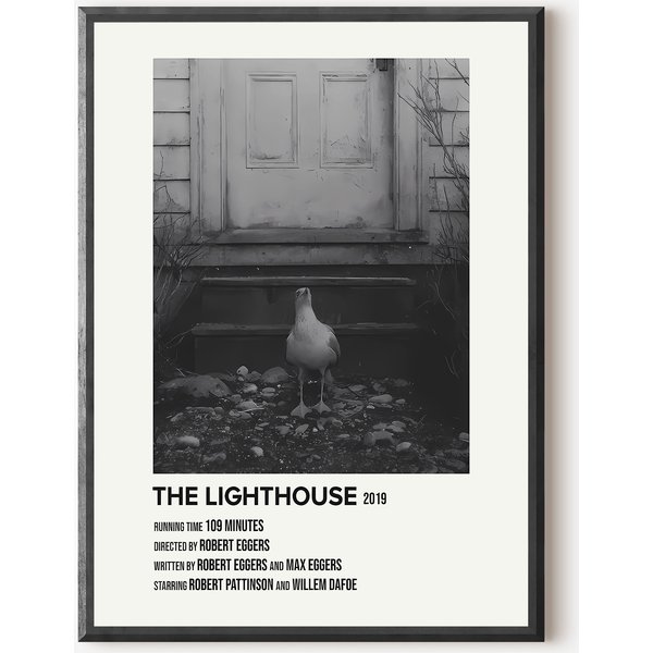 The Lighthouse (2019) V.1 Premium Matte Vertical Poster-image