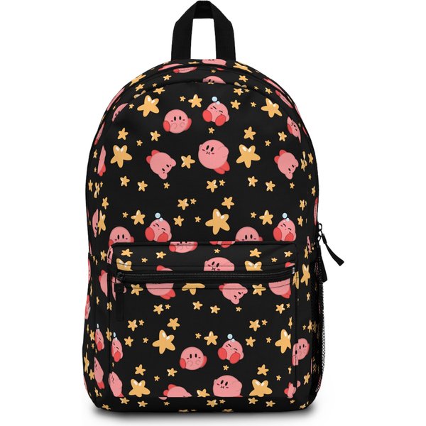 Kirby - Fan Art - Gaming - Back To School - Bag - Backpack-image