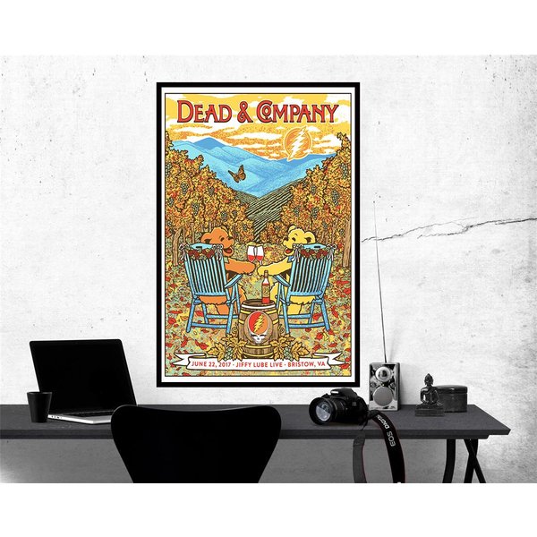 Dead & Company The Gorge July 7, 22 Tour 2017 Poster-image