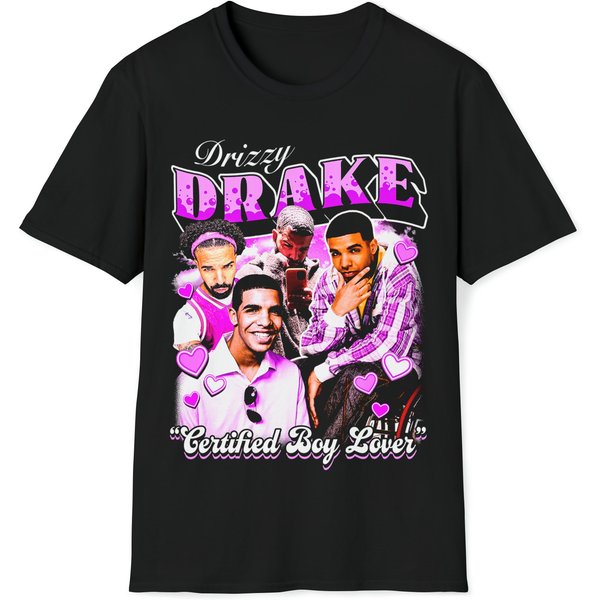 Cute Drake Certified Boy Lover T-Shirt-image