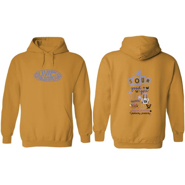 Olivia Sour Tour 2022 Hoodie- Olivia Rodrigo Sweatshirt-image