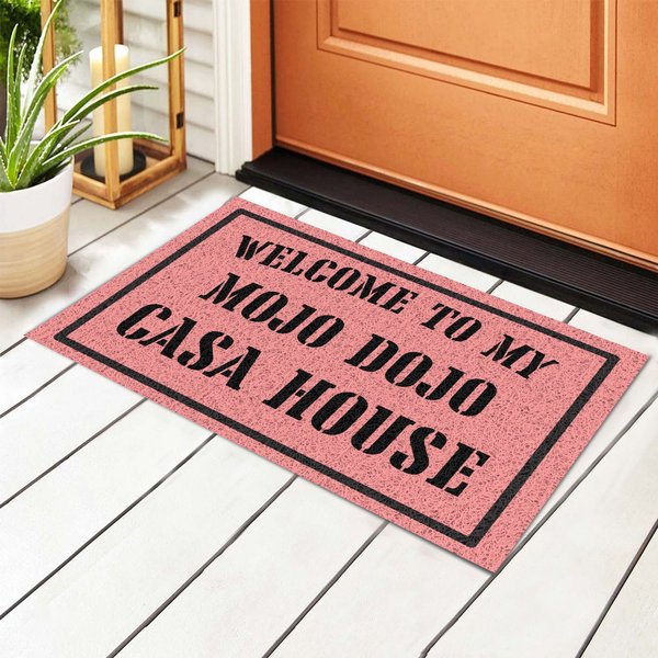 Mojo Dojo Casa House Doormat, Barbie Doormat, Welcome Mat, Barbie Decor-image