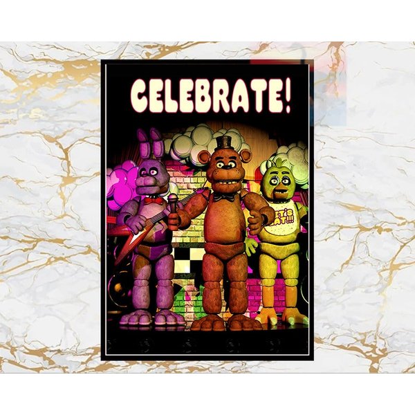 Five Nights At Freddy's - Celebrate Poster-image