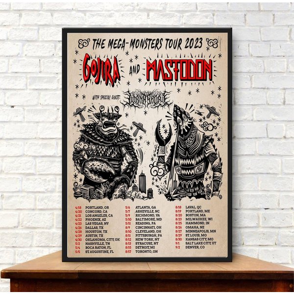 The Mega-Monsters Tour 2023 Poster-image