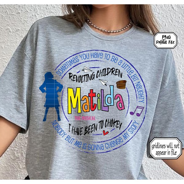 Matilda Shirt, Broadway Musical Shirt-image