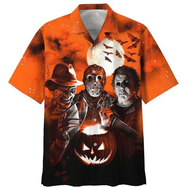 Horror Movie Hawaii Shirt, Halloween Horror Movie Shirt-image