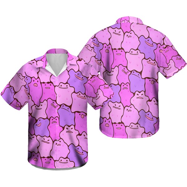 Ditto Haiwaiian Shirt, Summer Hawaiian Shirt-image