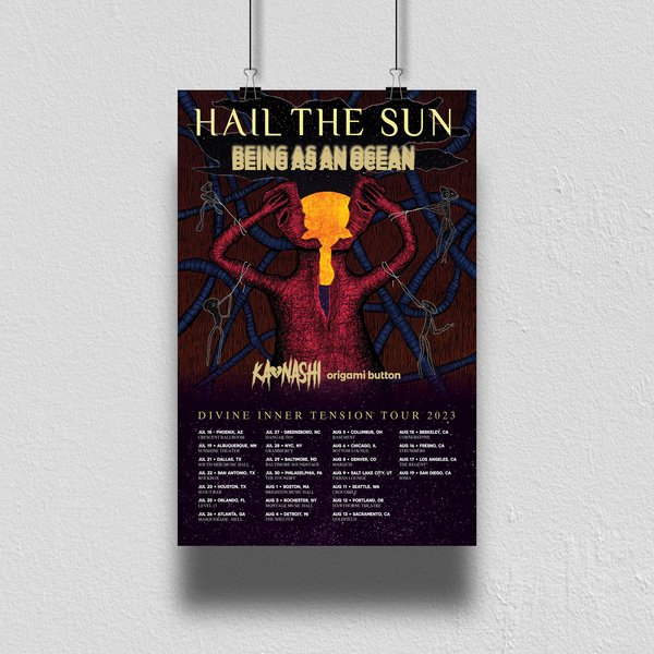 Hail The Sun Announce U.S. Tour 2023 Poster-image