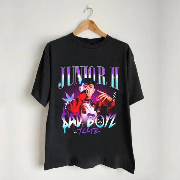 Vintage Junior H Shirt, Junior H Bootleg Shirt-image