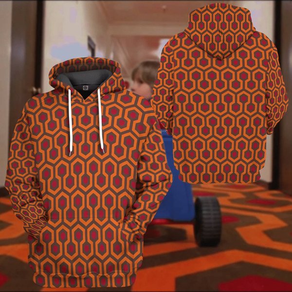 Overlook Hotel Carpet The Shining Full Over Print 3D Hoodie | The Shining Cosplay-image