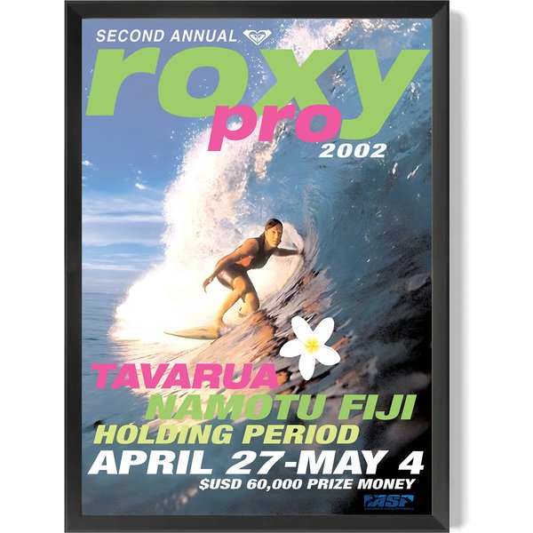 2002 Roxy Surf Premium Matte Vertical Poster-image