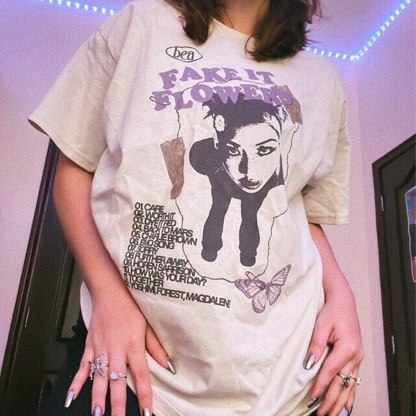 Beabadoobee T-Shirt - It Flowers Album - Music Tee-image