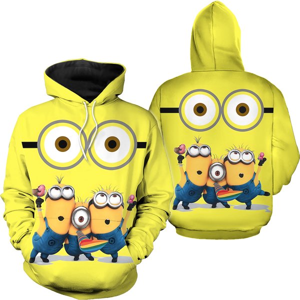 3D Hoodie Minion-image