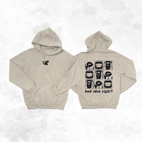 Bad Idea Right? Double Sided Hoodie