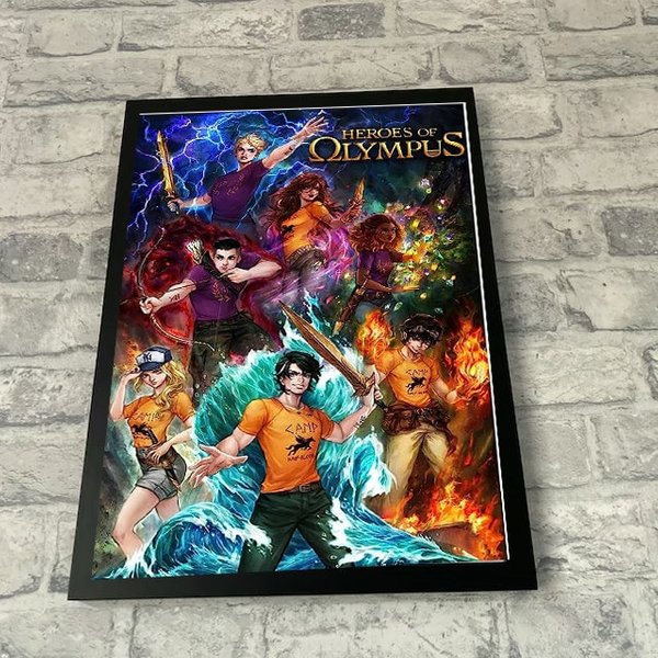 Percy Jackson And The Olympians Art Poster-image