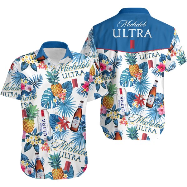 Michelob Ultra Beer Summer Hawaiian Shirt-image