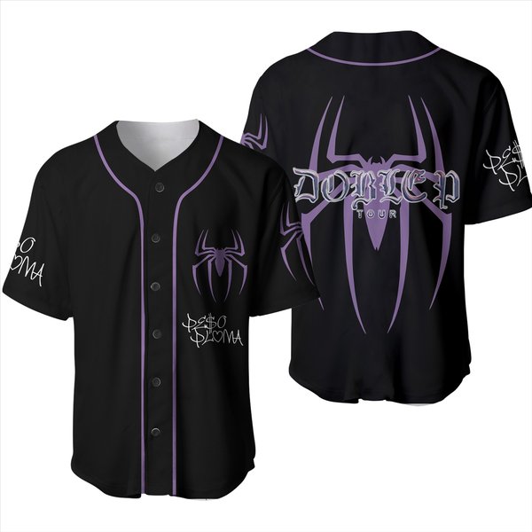 Peso Pluma Tour Baseball Jersey, Peso Pluma Genesis Tour Shirt-image