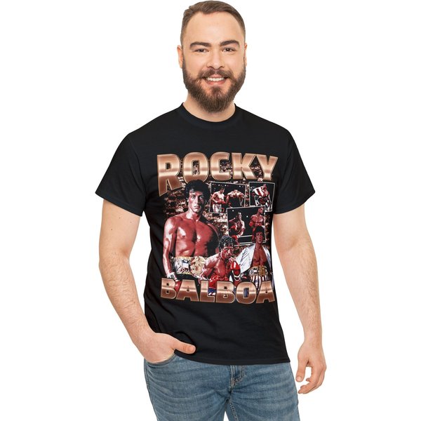 Rocky Balboa Sport,Boxing, Vintage 90S Tshirt-image