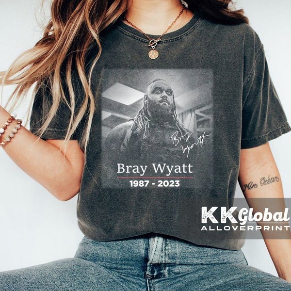 Rip Bray Wyatt Signature 1987-2023 Gift For Fan, Bray Wyatt Shirt-image