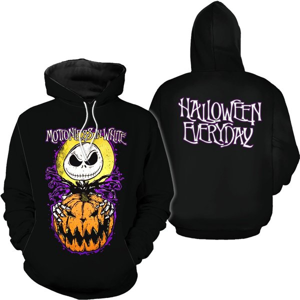 2023 The Trinity Of Terror Tour, Motionless In White 3d Hoodie