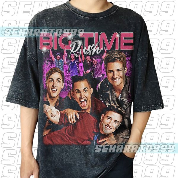 Vintage Style Big Time Rush Vintage T-Shirt-image