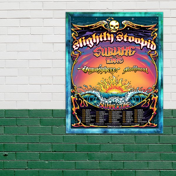 Slightly Stoopid 2023 Tour Announcement Poster-image