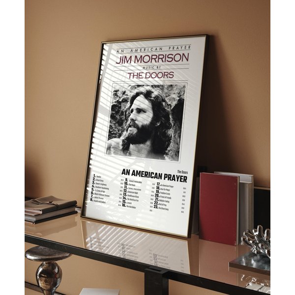 The Doors - An American Prayer Album Cover Poster-image