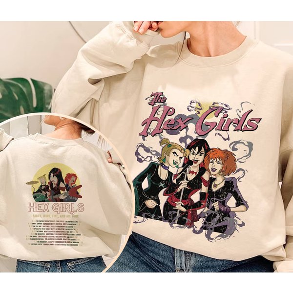 The Hex Girls Rock Band Music Sweatshirt-image