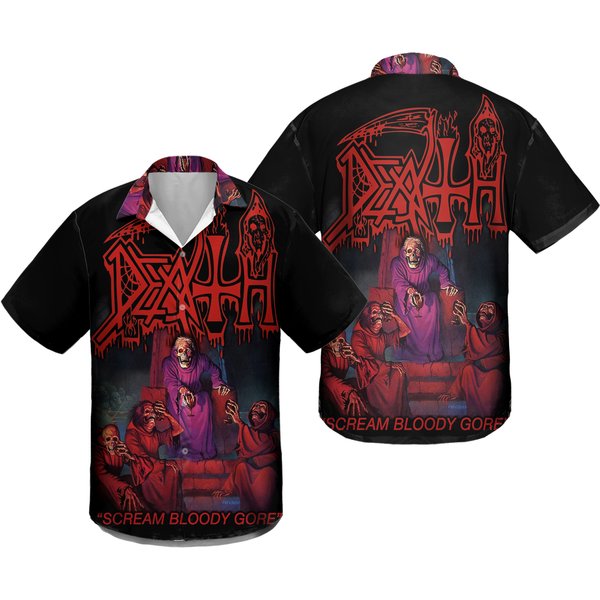 Death - Scream Bloody Gore Hawaiian Shirt-image