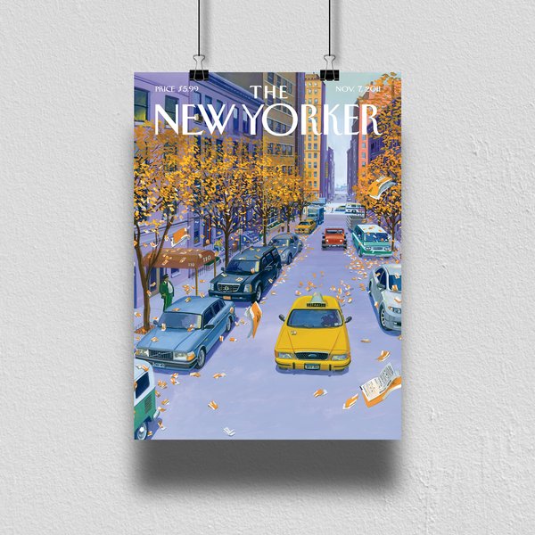 The New Yorker Vintage Cover Premium Matte Vertical Poster-image