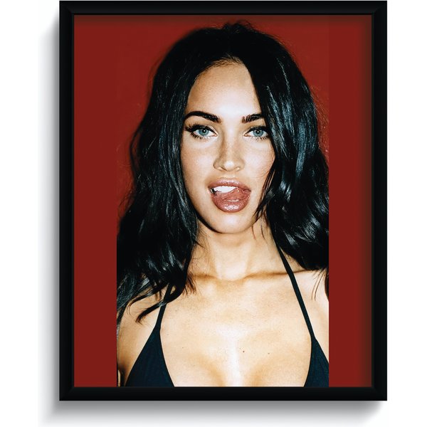 Megan Fox Aesthetic Picture Premium Matte Vertical Poster-image